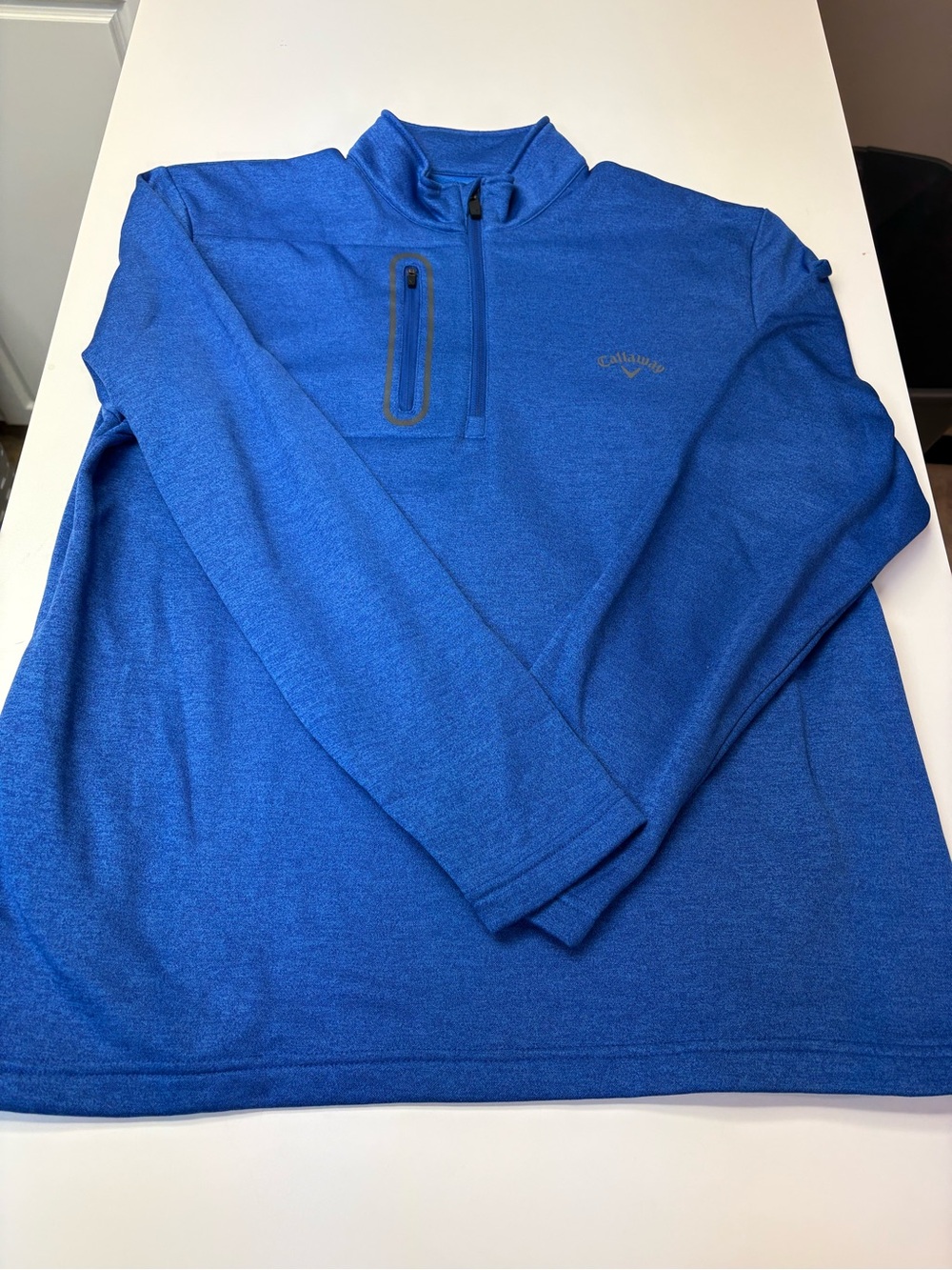 Callaway Men's Performance Quarter-Zip Pullover - Blue